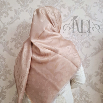 روسری ژاکارد Devora لمه قواره 140