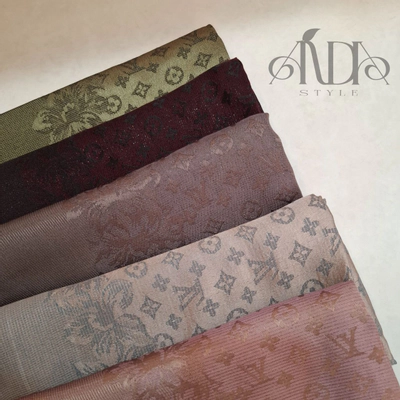 روسری نخ ژاکارد قواره 120