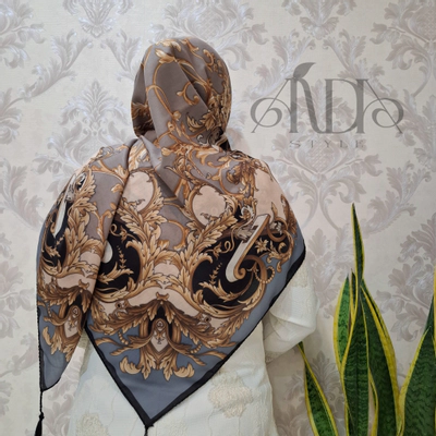 روسری نخ گلوریا طرح کلاسیک