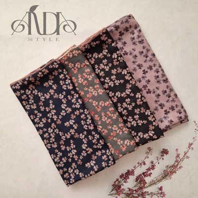 روسری نخی گلگلی