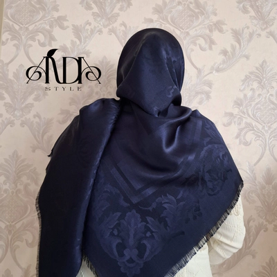 روسری ژاکارد Devora لمه قواره 140