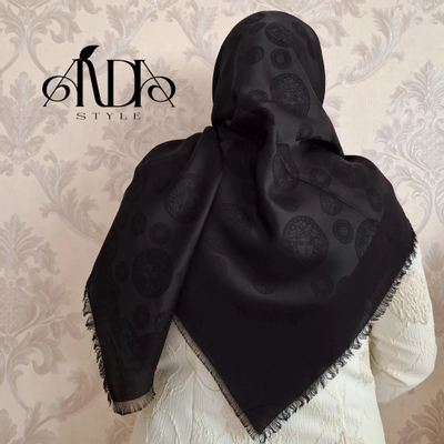 روسری نخ ژاکارد قواره 120