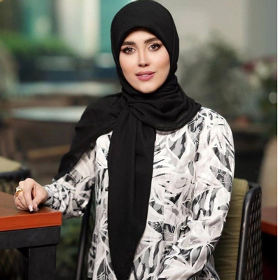 روسری نخ کریشه درختی قواره 140