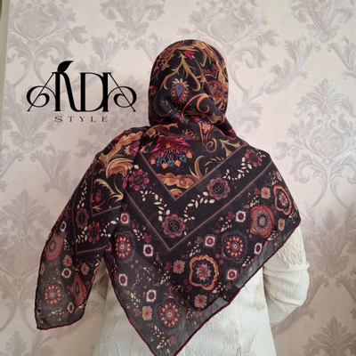 روسری نخ ترک طرح سنتی
