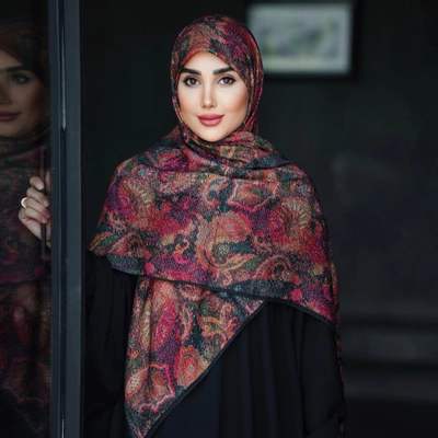 روسری سوپرنخ هفت رنگ