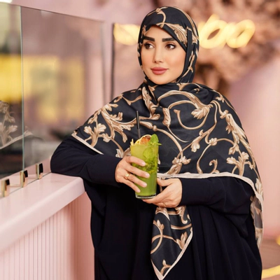 روسری ابریشم توییل مجلسی