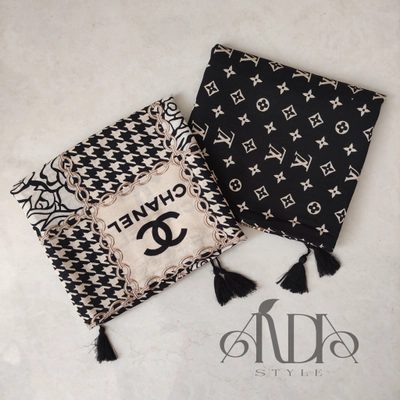 شال نخی طرح شنل